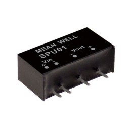 1 pcs : SPU01M-12 - DC DC CONVERTER 12V 1W