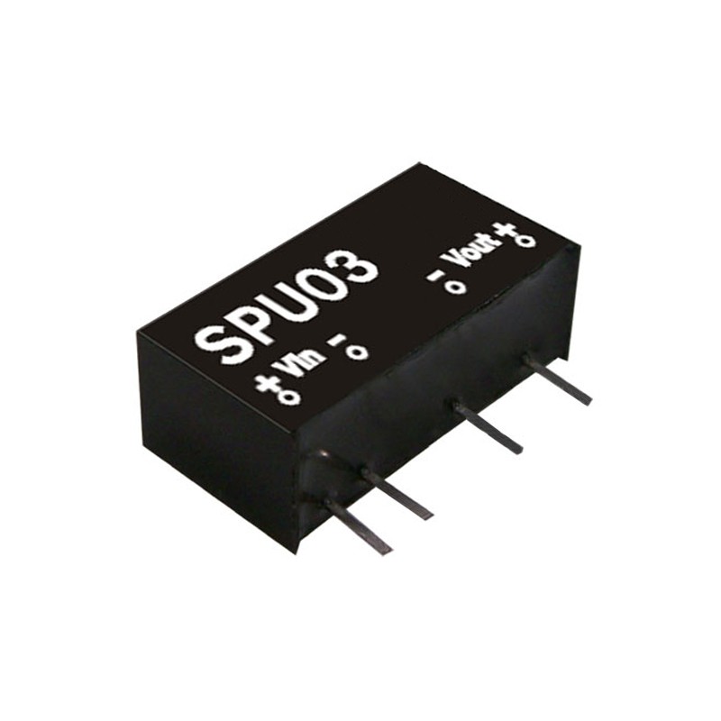 1 pcs : SPU03M-05 - DC DC CONVERTER 5V 3W