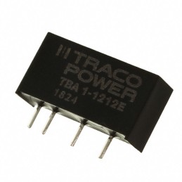 1 pcs : TBA 1-1212E - DC DC CONVERTER 12V 1W