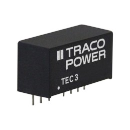 1 pcs : TEC 3-1222 - DC DC CONVERTER +/-12V 3W