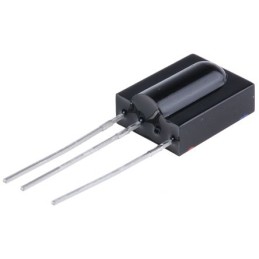 50 pcs - Vishay TSOP31438, 38kHz IR Receiver, 950nm ±45 °, 45m Range, 2.5 V - 5.5V, Through Hole, 10 x 5.8 x 12.5mm