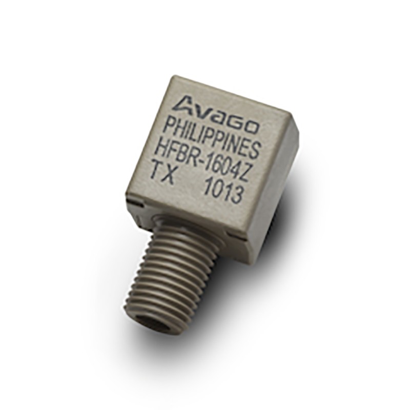 60 pcs - Broadcom HFBR-1604Z, 2Mbit/s Fibre Optic Transmitter 675nm SMA Connector, 22.2 x 12.7 x 12.7mm