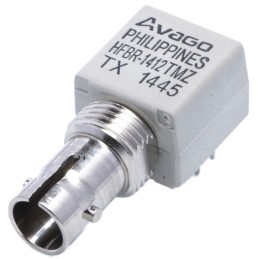 60 pcs - Broadcom HFBR-1412TMZ, Fibre Optic Transmitter 865nm ST Connector, 27.2 x 12.7 x 10.2mm