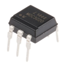65 pcs - Lite-On, MOC3020 Triac Output Optocoupler, Through Hole, 6-Pin PDIP