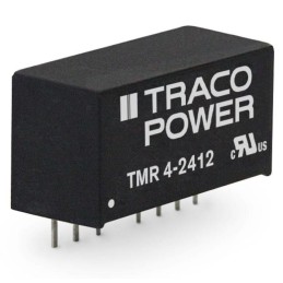 1 pcs : TMR 4-2411 - 4 WATT DC/DC CONVERTER, INDUSTRI