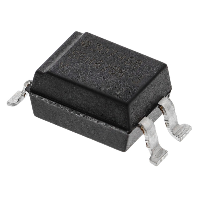 1000 pcs - Vishay, SFH6286-3T AC Input Transistor Output Optocoupler, Surface Mount, 4-Pin SMD