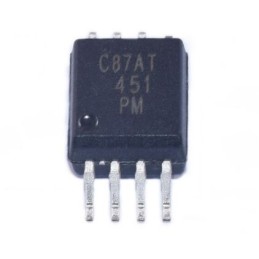 1000 pcs - Broadcom, ACPL-C87AT-500E DC Input Optocoupler, Surface Mount, 8-Pin SO