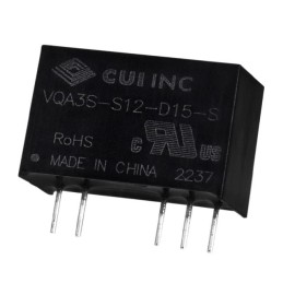 1 pcs : VQA3S-S12-D20-S - DC-DC ISOLATED, 2.25 W, 10.8~13.