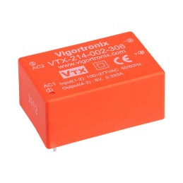 1 pcs : VTX-214-002-305 - AC/DC CONVERTER 5V 2W