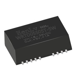 1 pcs : WRTD05D05LT-5W - DC DC CONVERTER +/-5V 5W