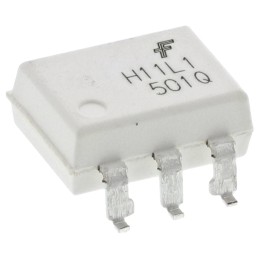 1000 pcs - onsemi, H11L1SR2M DC Input Logic Gate Output Optocoupler, Surface Mount, 6-Pin MDIP