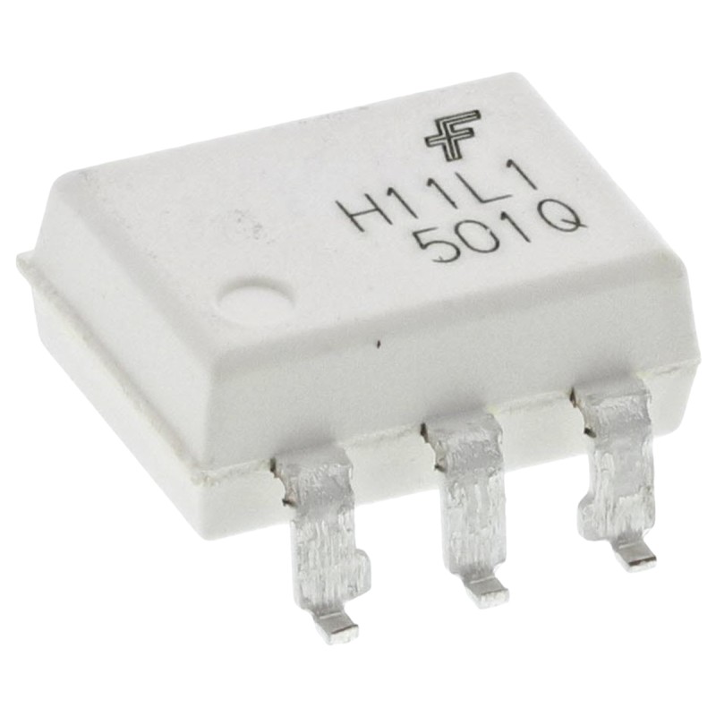 1000 pcs - onsemi, H11L1SR2M DC Input Logic Gate Output Optocoupler, Surface Mount, 6-Pin MDIP