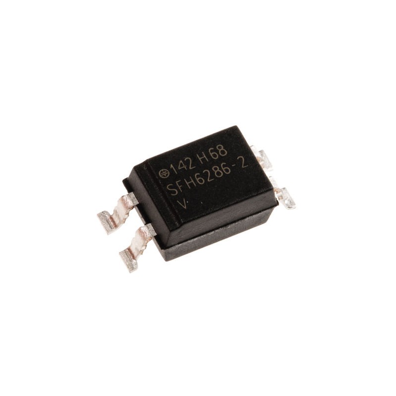 1000 pcs - Vishay, SFH 6286-2T AC Input Transistor Output Optocoupler, Surface Mount, 4-Pin SMD