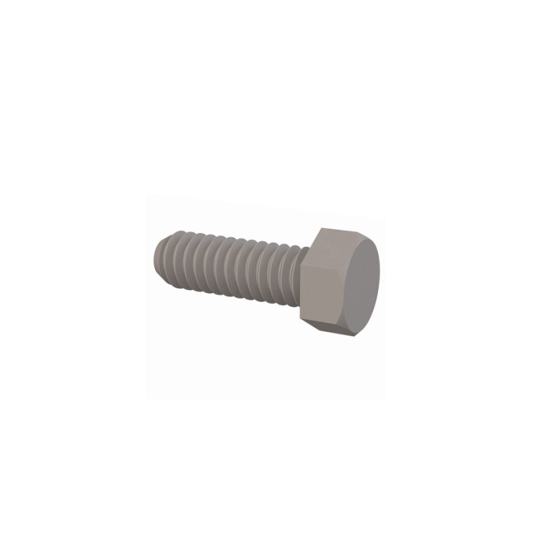 1 pcs : 012528H100 - HEX UNSLOTTED BOLT 1/4-28 THREAD