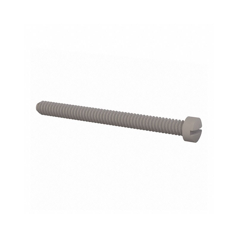 1 pcs : 010440F125 - FILLISTER SLOTTED SCREW 4-40 THR