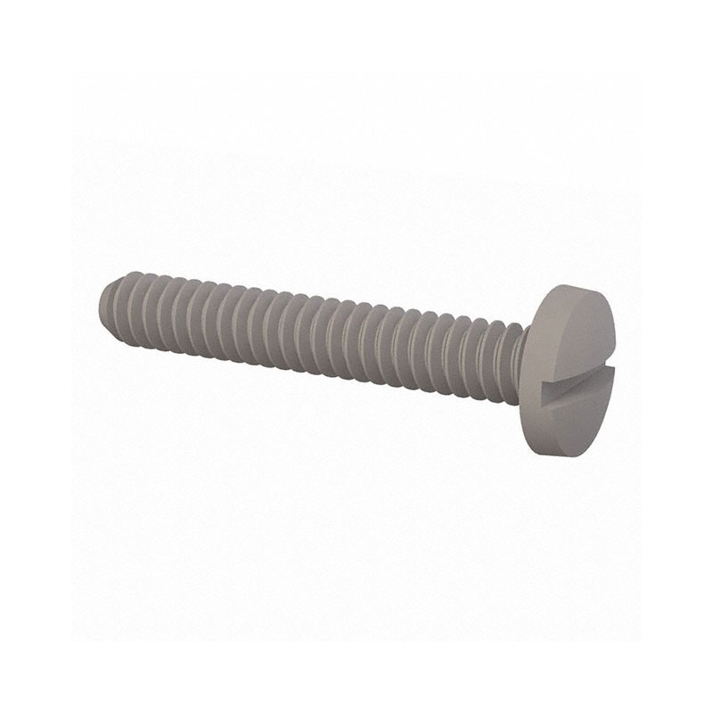 1 pcs : 010632B087 - BINDER SLOTTED SCREW 6-32 THREAD