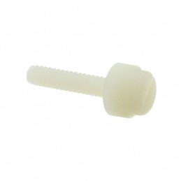 1 pcs : 090632062TEG - SLOTTED THUMB SCREW 6-32 THREAD
