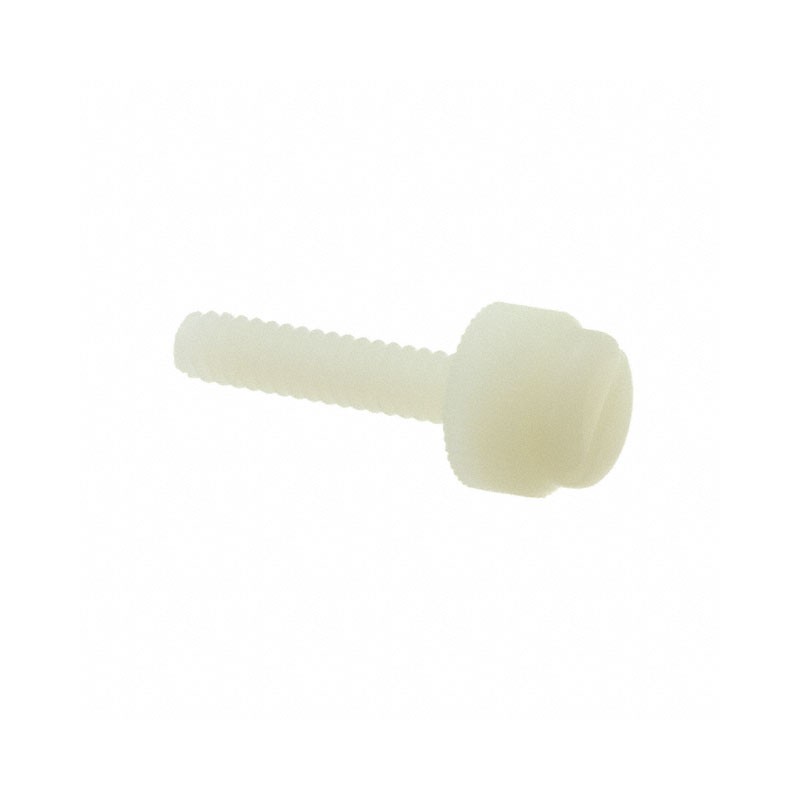 1 pcs : 090632062TEG - SLOTTED THUMB SCREW 6-32 THREAD