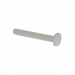 1 pcs : 010632H100 - HEX UNSLOTTED BOLT 6-32 THREAD 1
