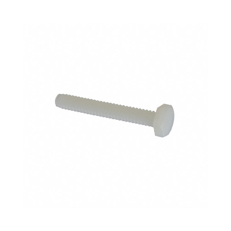 1 pcs : 010632H100 - HEX UNSLOTTED BOLT 6-32 THREAD 1