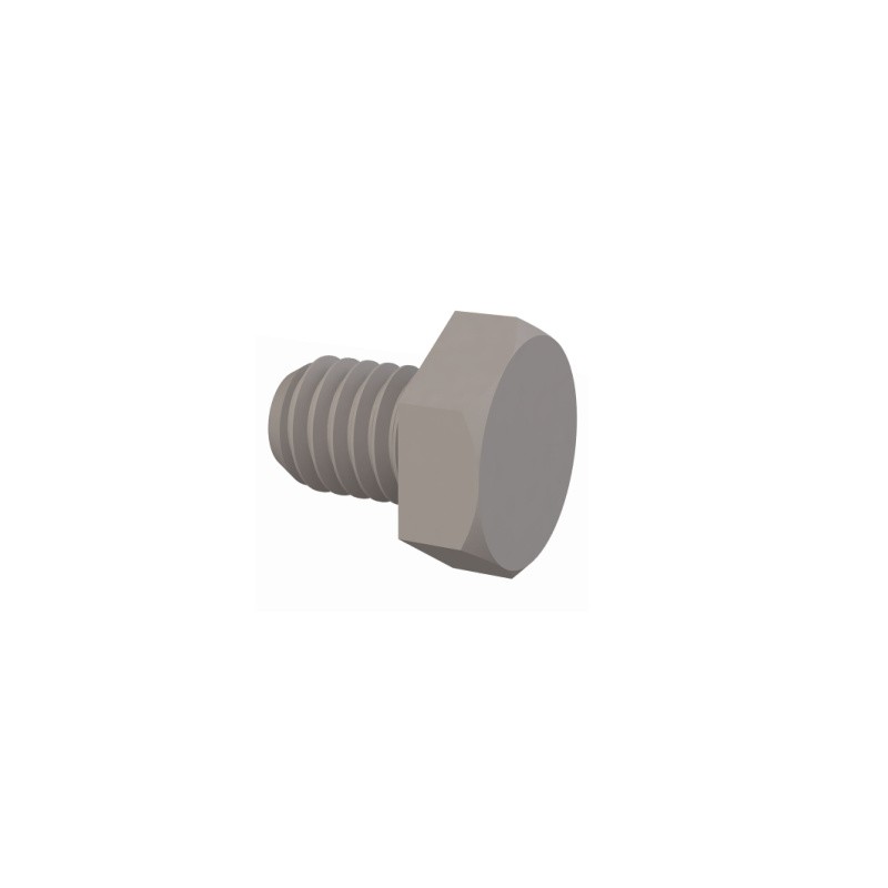 1 pcs : 012520H037 - HEX UNSLOTTED BOLT 1/4-20 THREAD