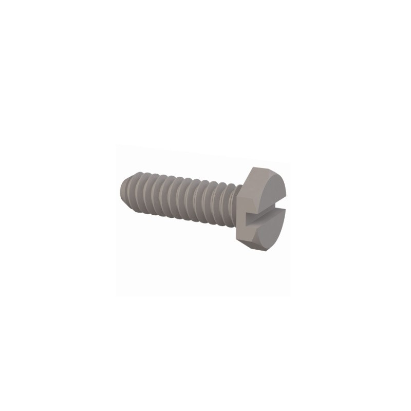 1 pcs : 012520X100 - HEX SLOTTED SCREW 1/4-20 THREAD