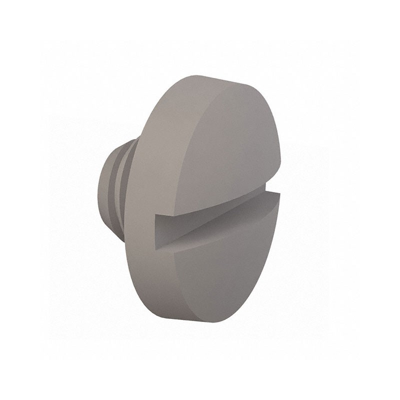 1 pcs : 011032B012 - BINDER SLOTTED SCREW 10-32 THREA