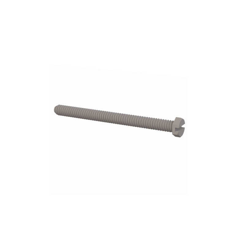 1 pcs : 010256X100 - HEX SLOTTED SCREW 2-56 THREAD 1