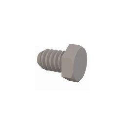 1 pcs : 010256H012 - HEX UNSLOTTED BOLT 2-56 THREAD 1