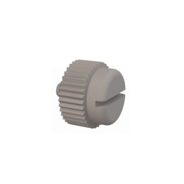 1 pcs : 090440009TEG - SLOTTED THUMB SCREW 4-40 THREAD