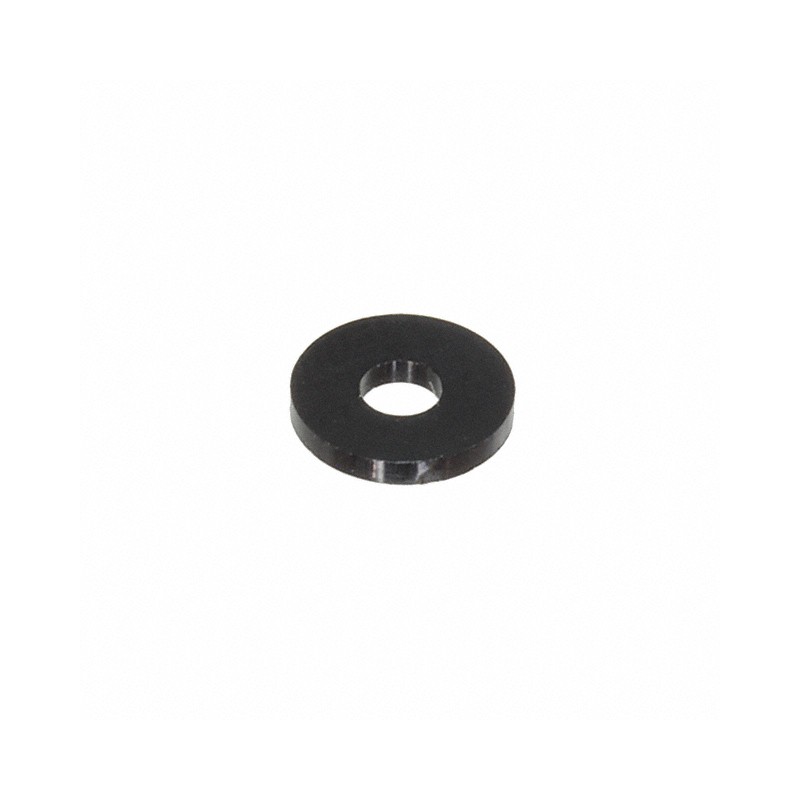 1 pcs : 16FW002032B - FLAT WASHER, NYLON, BLACK, .090