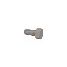 1 pcs : 50M025045J006 - HEX UNSLOTTED BOLT, M2.5 X .45 T
