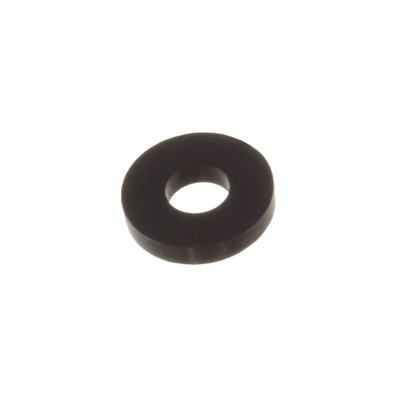 1 pcs : 17W03123B - FLAT WASHER, NYLON, BLACK, .130