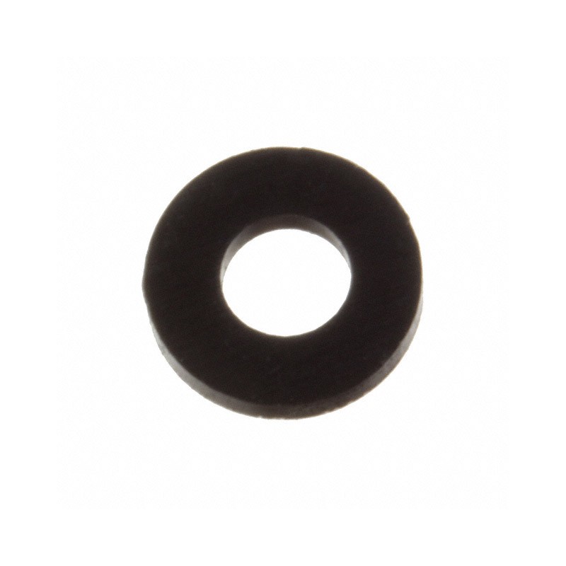 1 pcs : 17W02811B - FLAT WASHER, NYLON, BLACK, .120