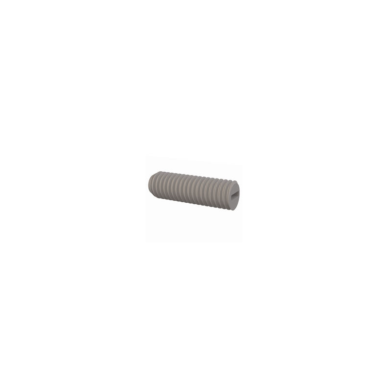 1 pcs : 50M050080R012 - SET SCREW, SLOTTED HEAD, M5 X .8