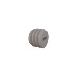 1 pcs : 50M040070R003 - SET SCREW, SLOTTED HEAD, M4 X .7