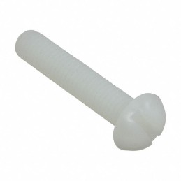 1 pcs : 010832R200 - ROUND SLOTTED SCREW, NATURAL, NY