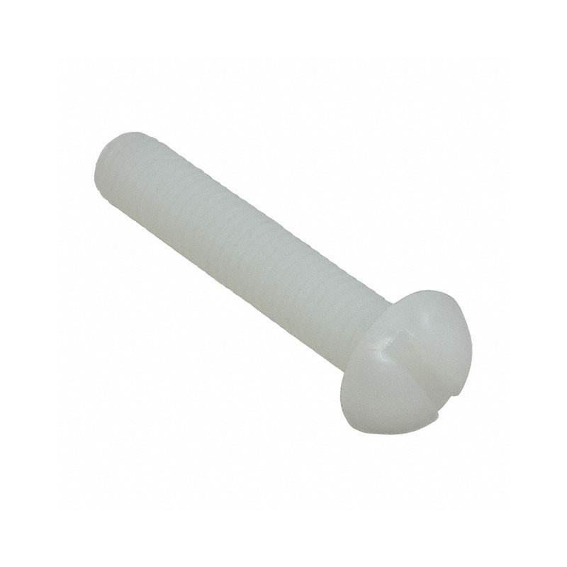 1 pcs : 010632R100 - ROUND SLOTTED SCREW, NATURAL, NY