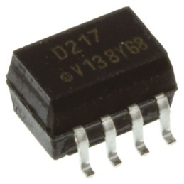 2000 pcs - Vishay, ILD217T DC Input Transistor Output Dual Optocoupler, Surface Mount, 8-Pin SOIC