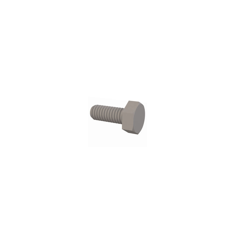 1 pcs : 50M040070J010 - HEX UNSLOTTED BOLT, M4 X .7 THRE