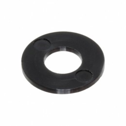 1 pcs : 17W04373B - FLAT WASHER, NYLON, BLACK, .195