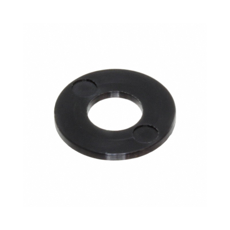 1 pcs : 17W04373B - FLAT WASHER, NYLON, BLACK, .195
