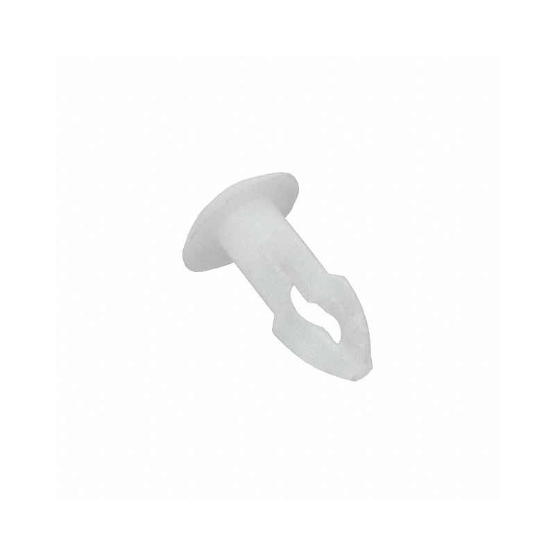 1 pcs : 27KY1250219 - NATURAL NYLON 6/6 KEY-HOLE RIVET