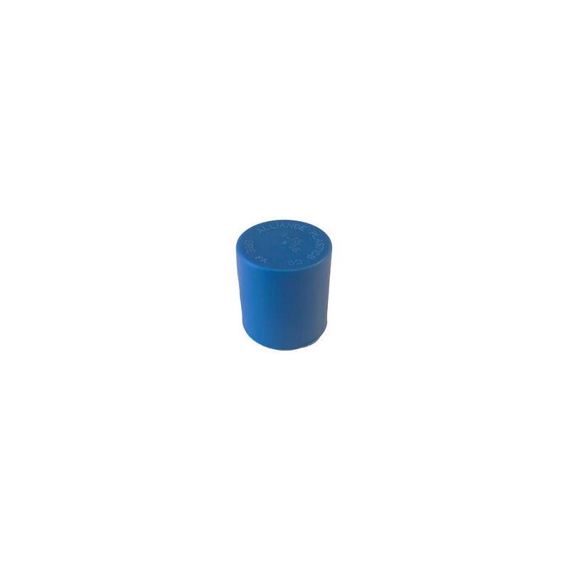 1 pcs : A1-1/16A - ROUND END CAPS - BLUE, INSIDE DI