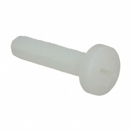 1 pcs : 50M060100P025 - PAN PHILLIPS SCREW, NATURAL, NYL