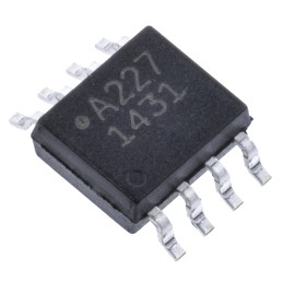 2000 pcs - Broadcom, ACPL-227-500E DC Input Transistor Output Dual Optocoupler, Surface Mount, 8-Pin SOIC