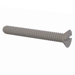 1 pcs : 020440B037 - 100 SLOTTED CSK SCREW 4-40 THREA