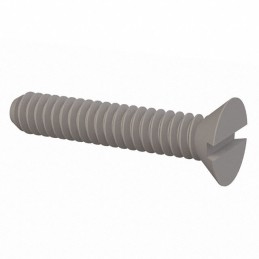 1 pcs : 020632A075 - 82 SLOTTED CSK SCREW 6-32 THREAD