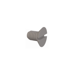1 pcs : 50M060100H010 - 90 SLOTTED CSK SCREW, M6 X 1 THR