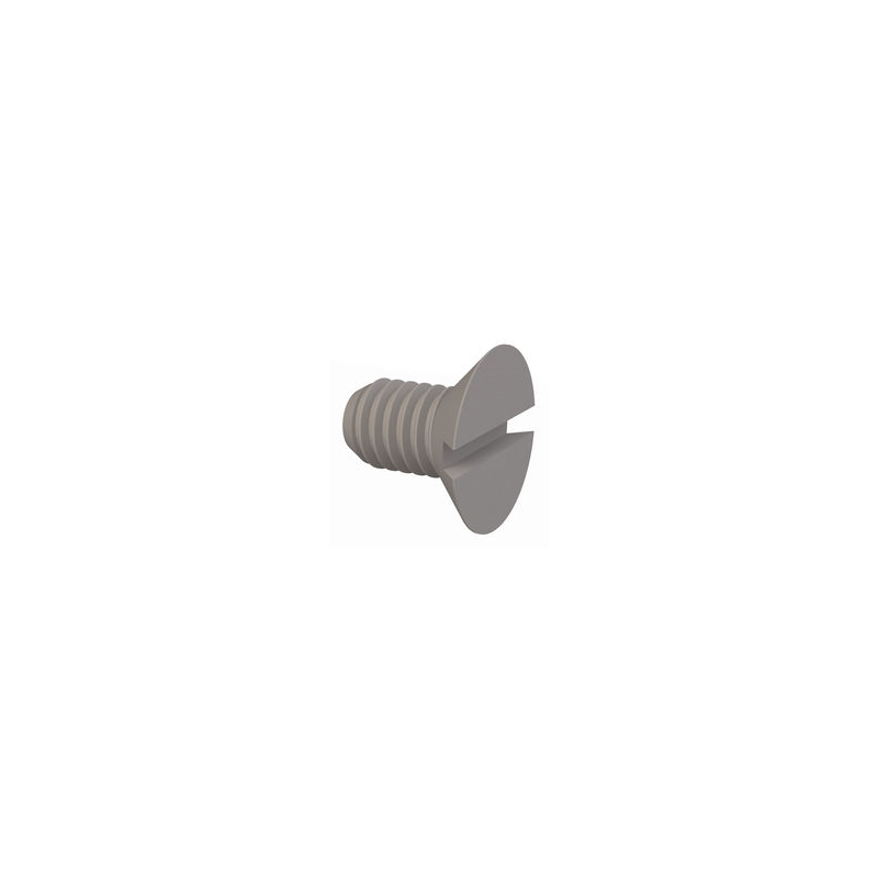 1 pcs : 50M060100H010 - 90 SLOTTED CSK SCREW, M6 X 1 THR